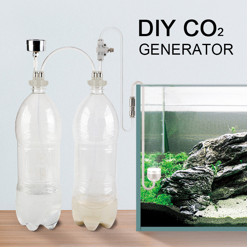 Planted Aquarium Tank Kit - DIY CO2 Generator Aquarium Planted Tank