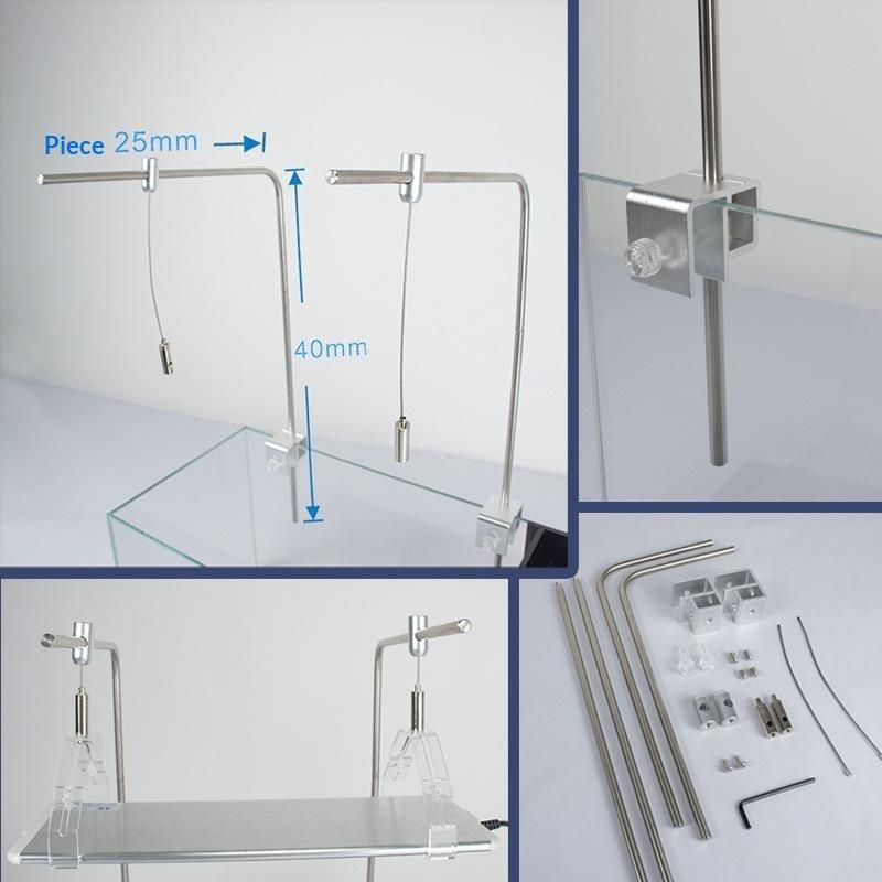 Planted Aquarium Hanging Light - Aquatic Plant Light Rack Heavy Duty