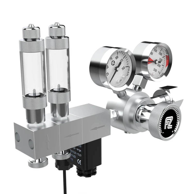 Co2 Regulator Dual Stage - Fzone Pro Aquarium CO2 Regulator Pressure