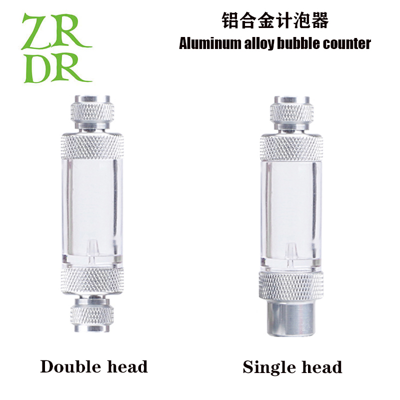 Co2 Regulator Dual Stage - ZRDR Aquarium Check Valve-Regulator Diffuser Reactor
