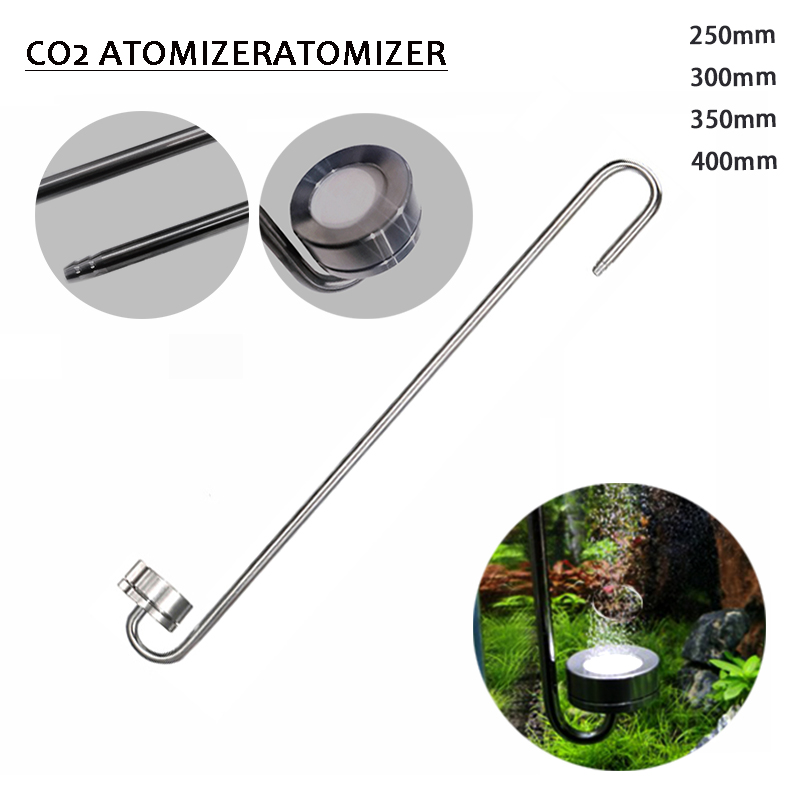Co2 Regulator Dual Stage - Aquarium CO2 Diffuser Stainless Steel Atomizer,