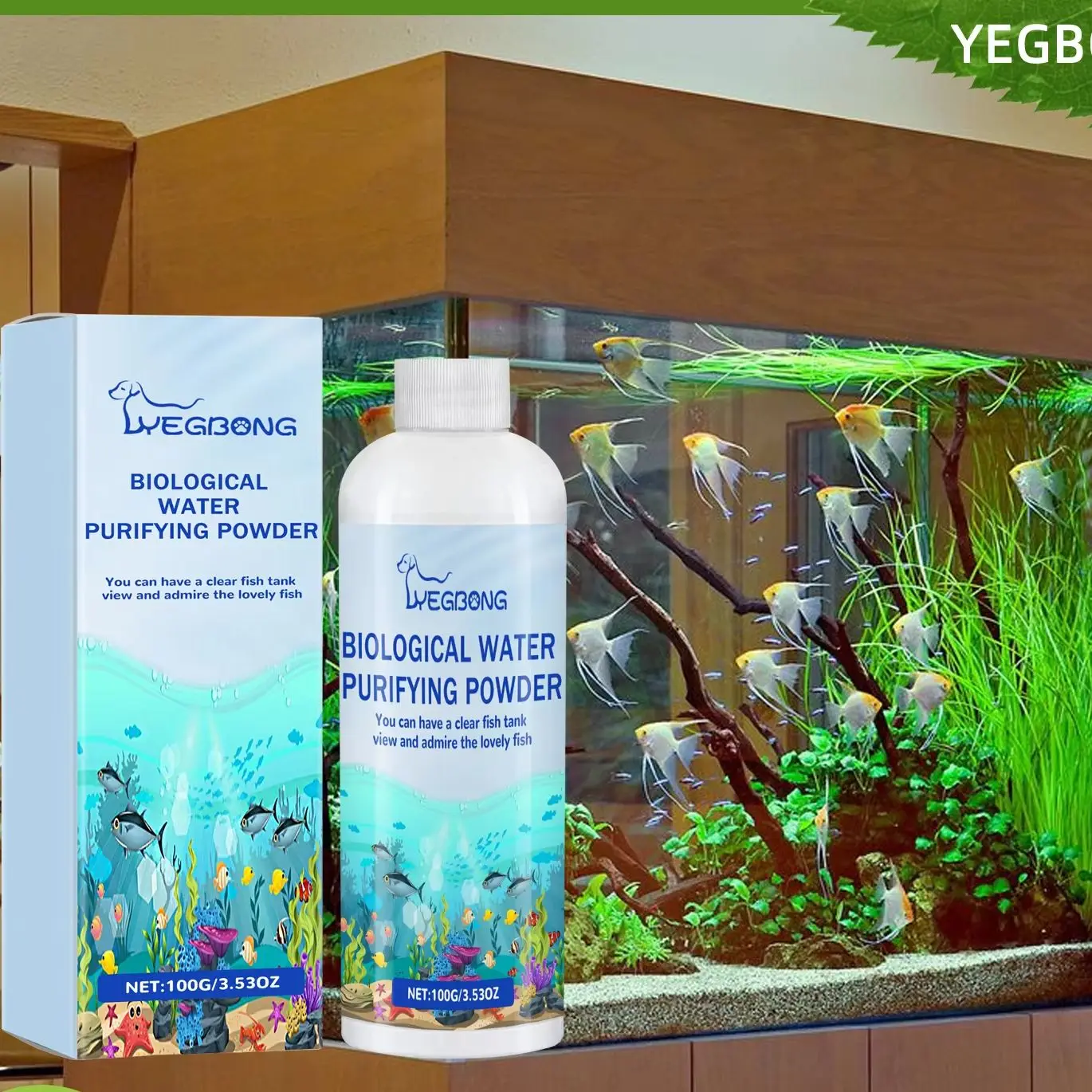 Biological Aquarium Algae Cont - Planted Aquarium Algae Control ulasan dan harga
