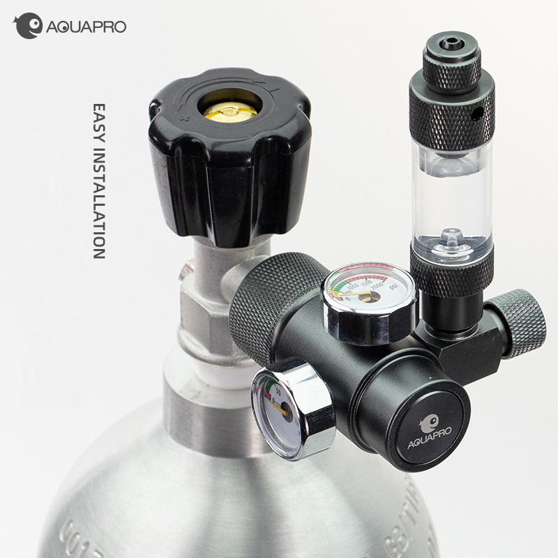 Aquarium Co2 Regulator Mini Sy - Co2 Regulator Dual Stage ulasan dan harga