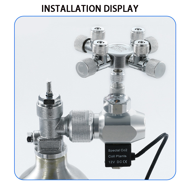 ZRDR Fish Tank Multi-Channel C - Co2 Regulator Dual Stage ulasan dan harga
