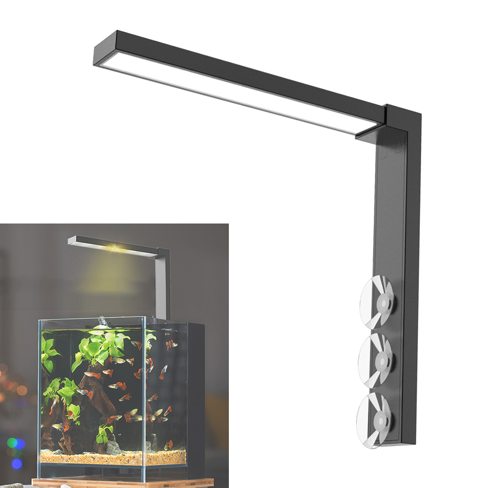 ABS Small Fish Bowl LED Light  - Aquarium Plant Display ulasan dan harga