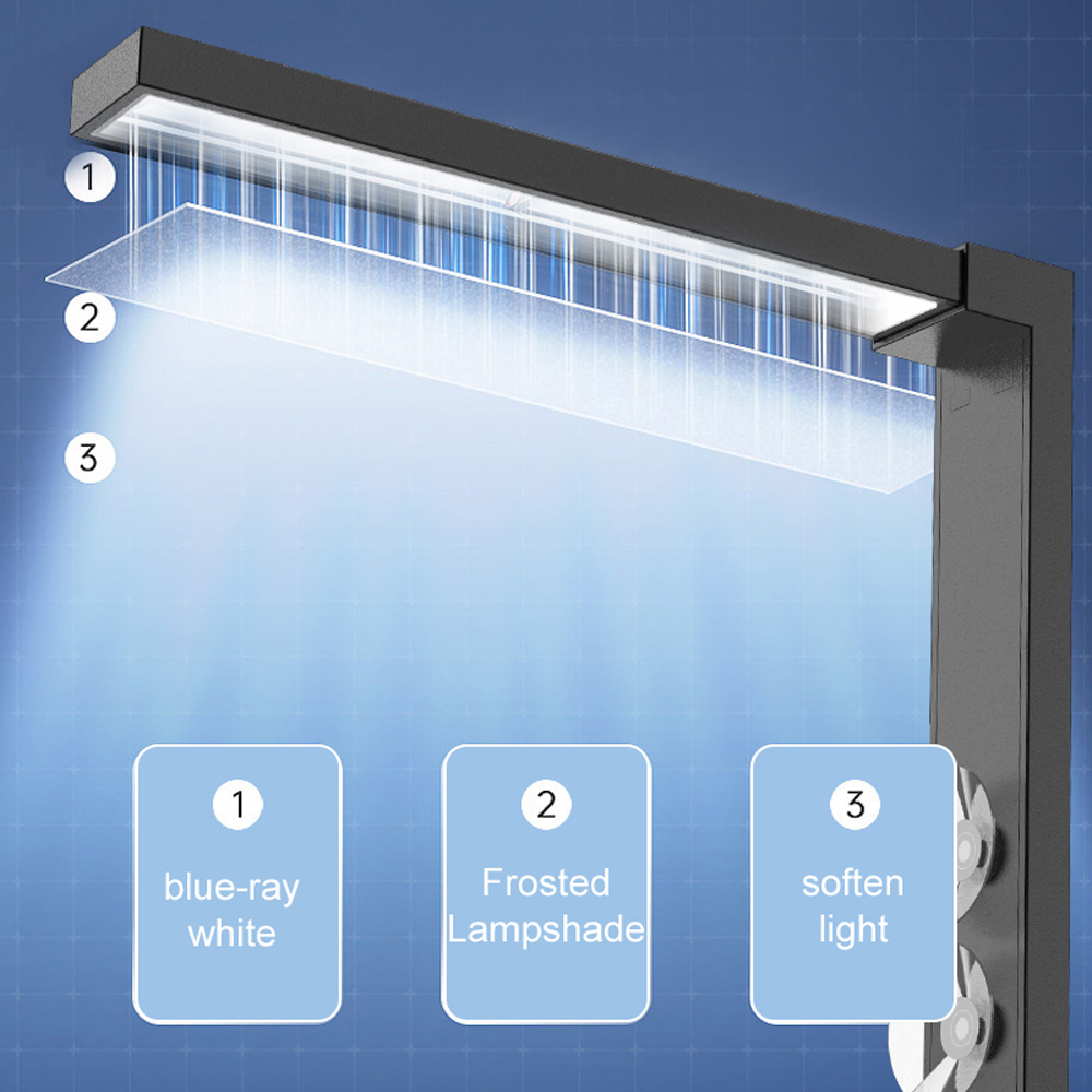 ABS Small Fish Bowl LED Light  - Aquarium Plant Display ulasan dan harga