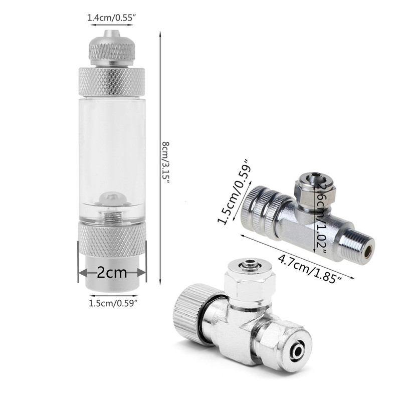 Aquarium CO2 Regulator Bubble  - Co2 Regulator Dual Stage ulasan dan harga