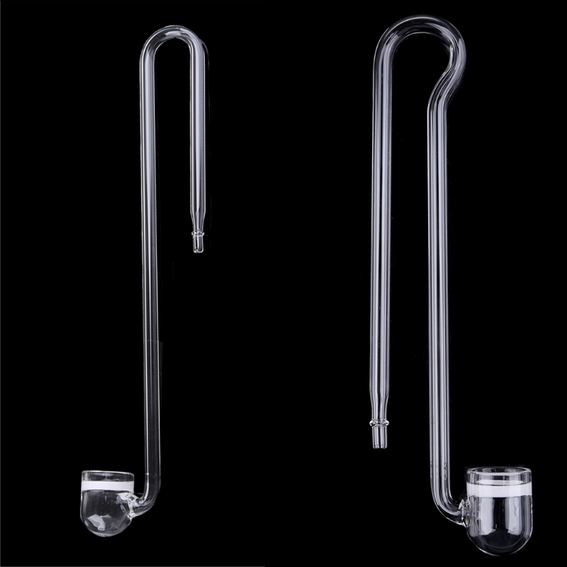 Glass CO2 Diffuser Transparent - Aquarium Plant No Co2 ulasan dan harga