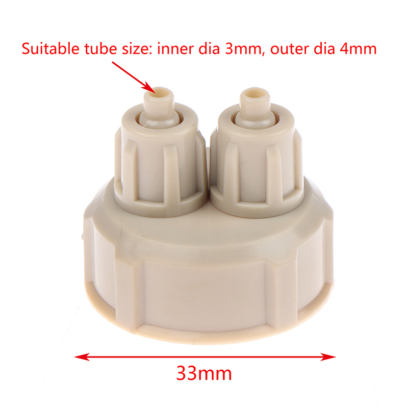 2Pcs Aquarium CO2 System Tube  - Aquarium Plant Nursery ulasan dan harga