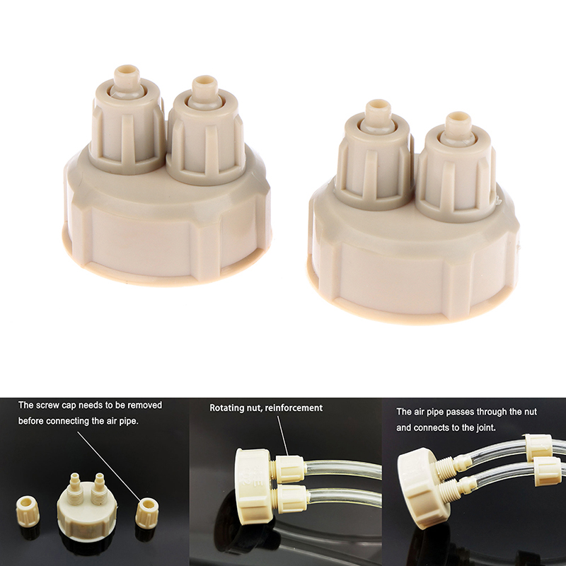 2Pcs Aquarium CO2 System Tube  - Aquarium Plant Nursery ulasan dan harga