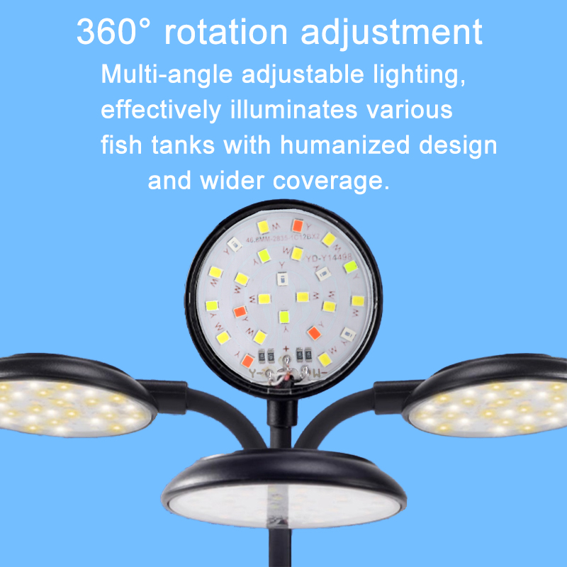 USB Aquarium LED Lamp Fish Tan - Aquarium Plant Display ulasan dan harga