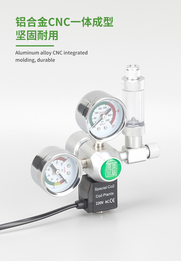 DIY Aquarium CO2 Regulator Mag - Co2 Regulator Dual Stage ulasan dan harga