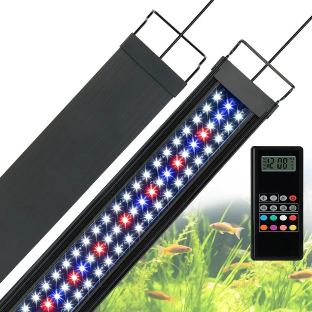 Programmable LED Aquarium Ligh - Planted Aquarium Algae Control ulasan dan harga
