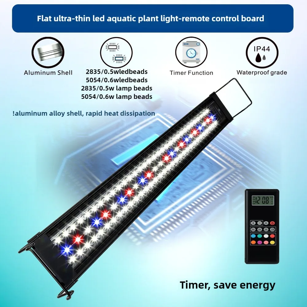 Programmable LED Aquarium Ligh - Planted Aquarium Algae Control ulasan dan harga