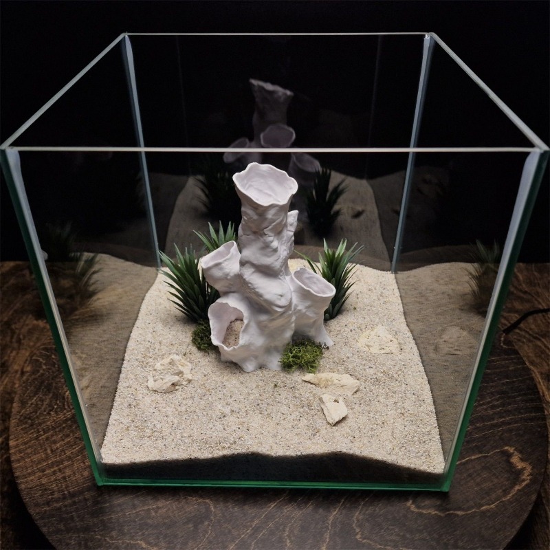 Hot Sale 3D Printed Coral Tunn - Planted Aquarium For Sale ulasan dan harga