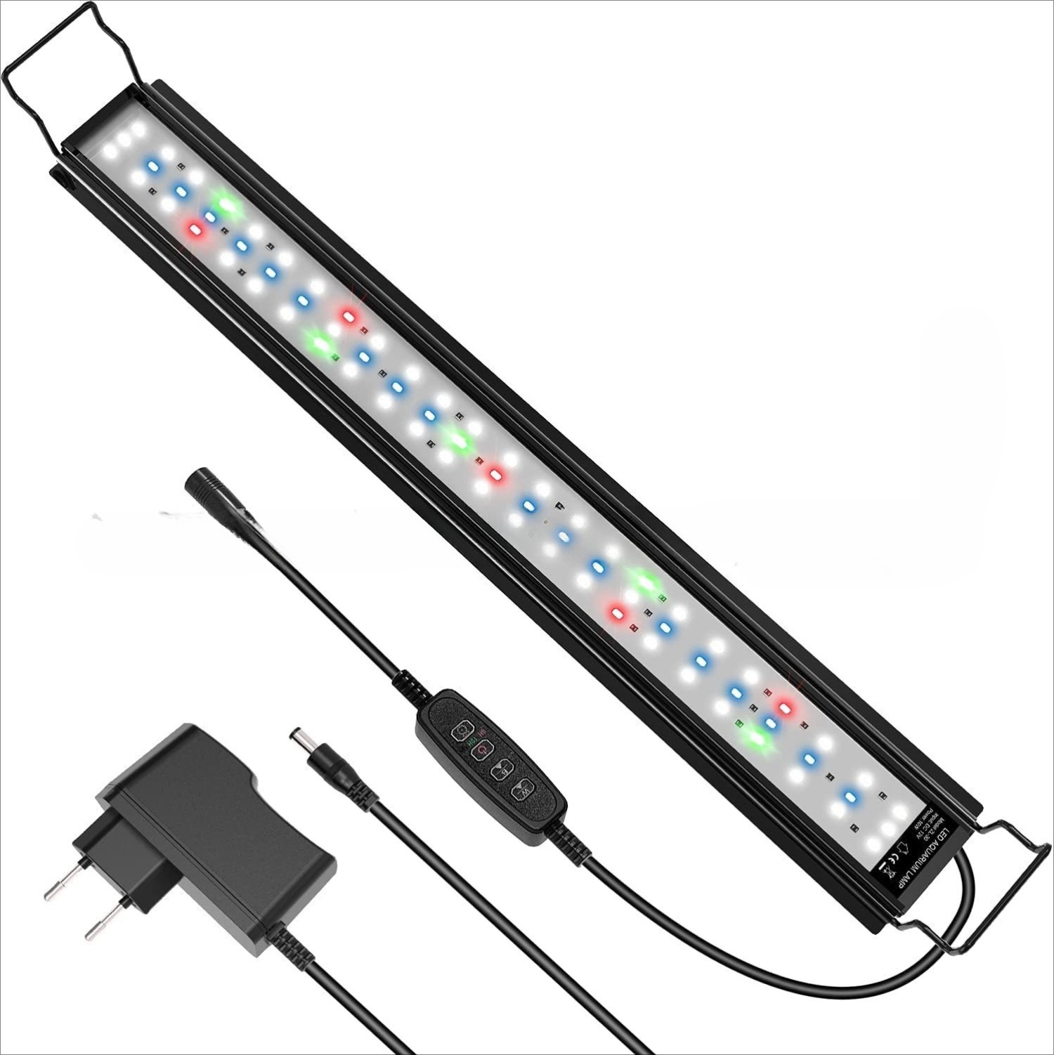 LED Aquarium Light 12 Inch wit - Planted Aquarium Freshwater ulasan dan harga