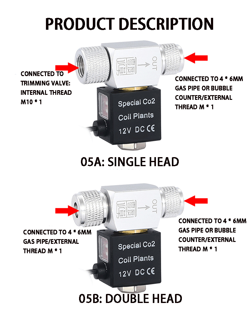 ZRDR Aquarium Co2 Solenoid Val - Co2 Regulator Dual Stage ulasan dan harga