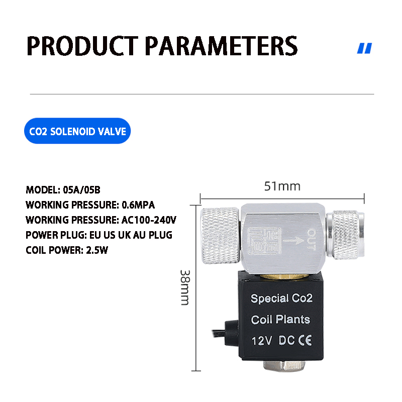 ZRDR Aquarium Co2 Solenoid Val - Co2 Regulator Dual Stage ulasan dan harga