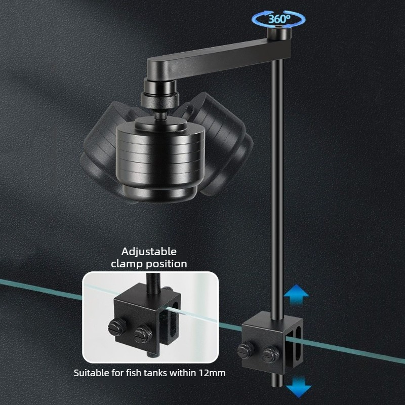 Fish Tank Light LED 3 Colors W - Aquarium Plant Display ulasan dan harga
