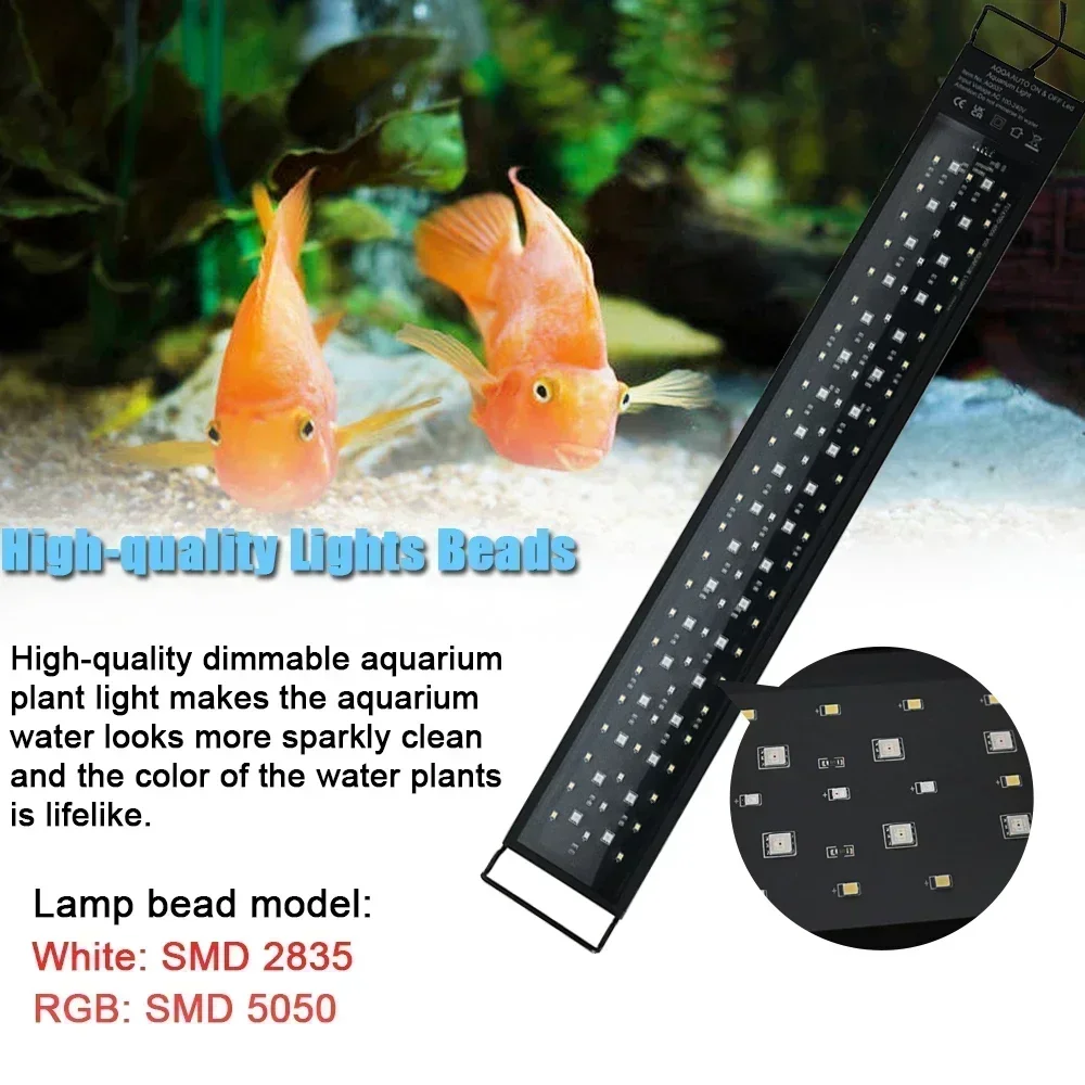 IP68 Waterproof Aquarium LED L - Aquarium Plant Display ulasan dan harga