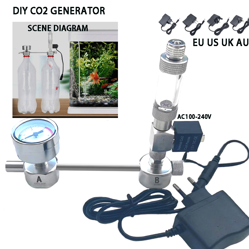Aquarium DIY CO2 Generator Sys - Aquarium Plant No Co2 ulasan dan harga
