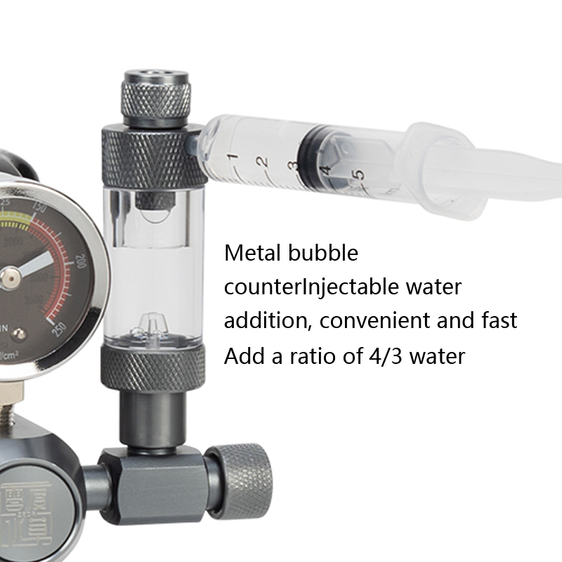 ZRDR Aquarium CO2 Regulator El - Co2 Regulator Dual Stage ulasan dan harga