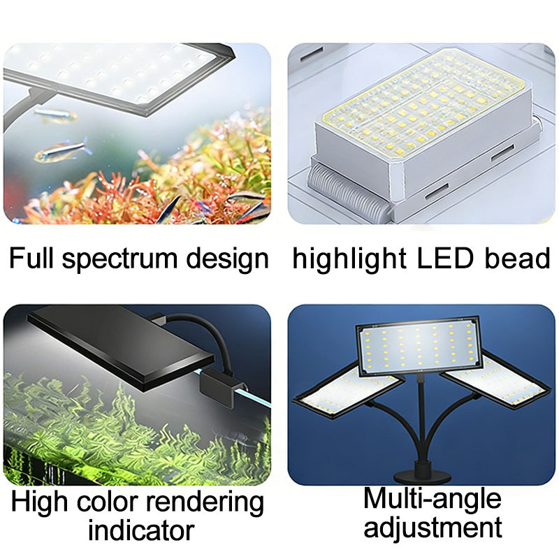 Aquarium Fish Tank Full Spectr - Aquarium Plant Display ulasan dan harga