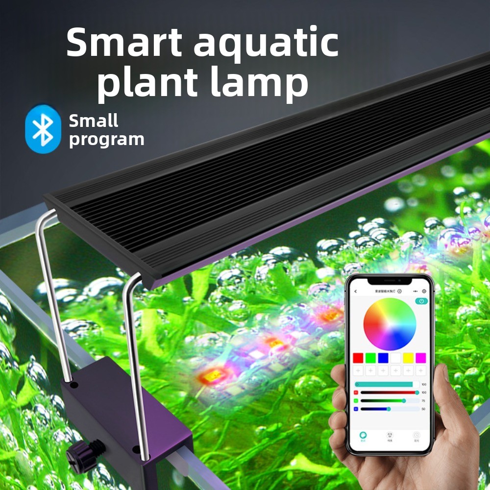 Smart Fish Tank RGB Aquatic Pl - Planted Aquarium Algae Control ulasan dan harga