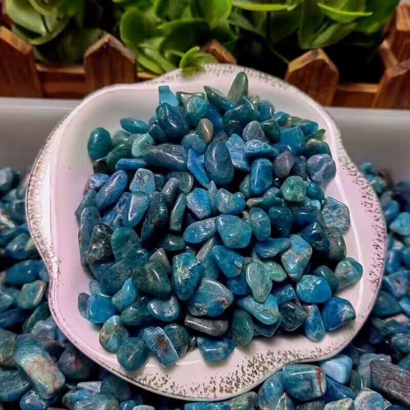 Natural Blue Apatite Crushed C - Planted Aquarium Making ulasan dan harga