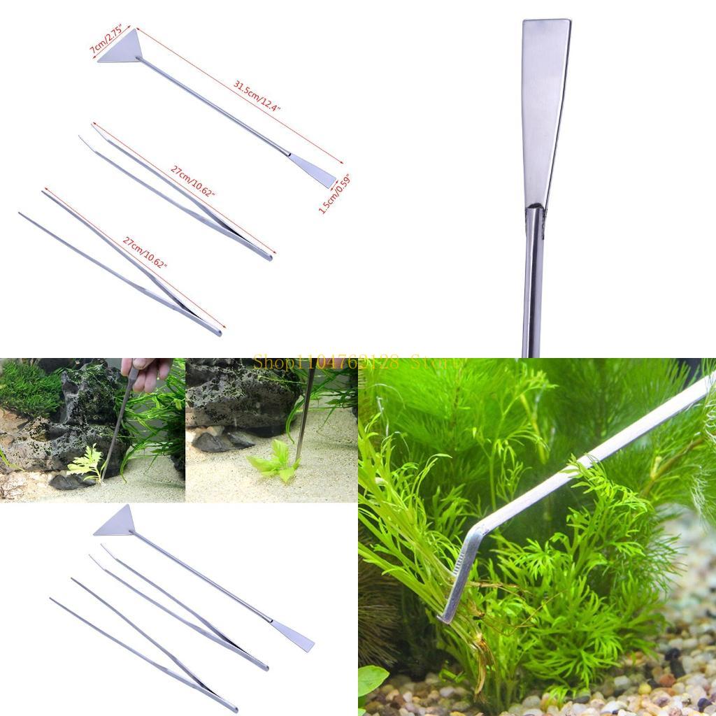 3-Piece Aquarium Tool Kit Stai - Planted Aquarium For Sale ulasan dan harga