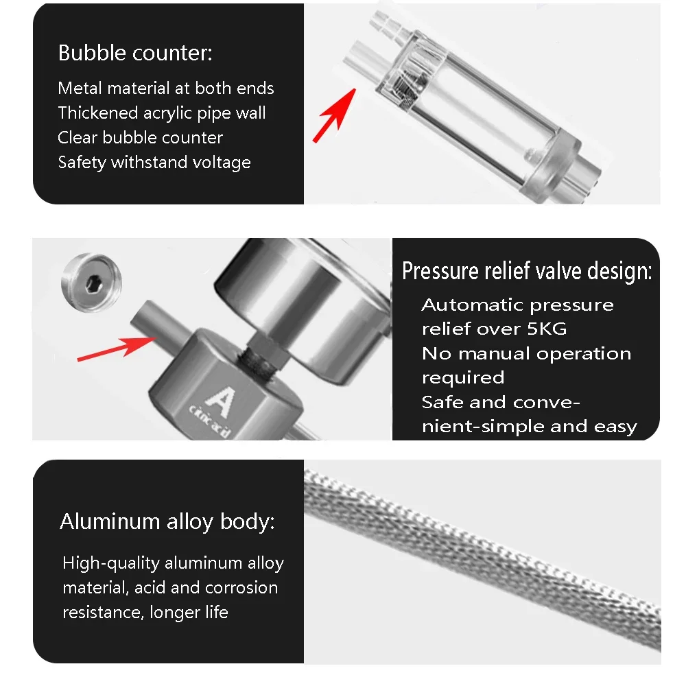 Aquarium DIY CO2 Reactor Gener - Aquarium Plant No Co2 ulasan dan harga