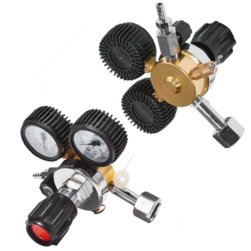 CO2 Gas Bottle Regulator Carbo - Co2 Regulator Dual Stage ulasan dan harga
