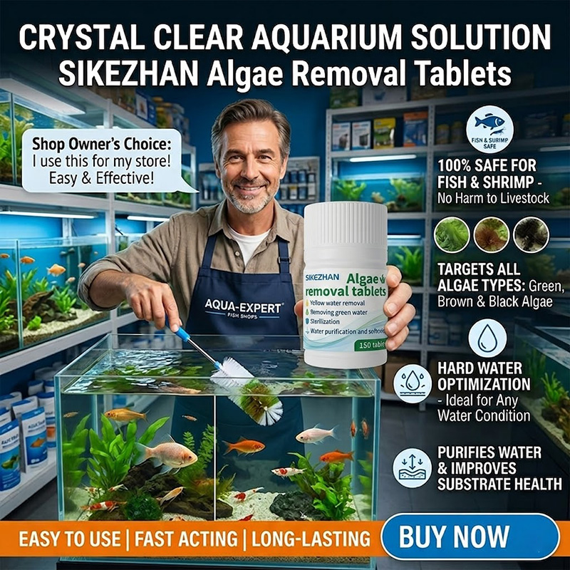 Fast Algae Remover Tablets Fis - Planted Aquarium Algae Control ulasan dan harga