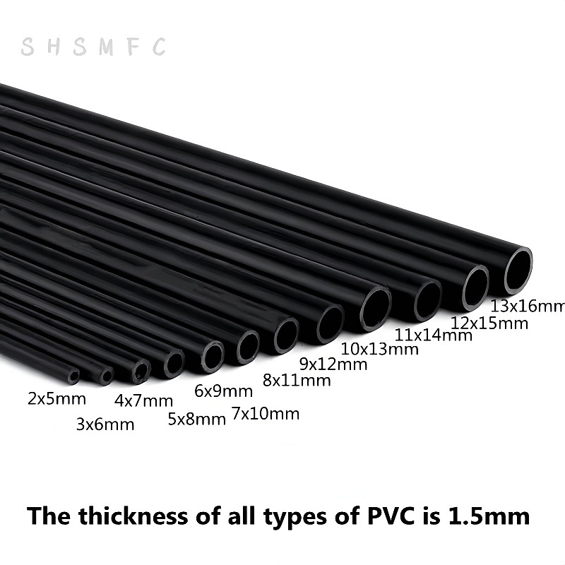 2~5PCS 50cm O.D 5~19mm Black P - Planted Aquarium Youtube ulasan dan harga