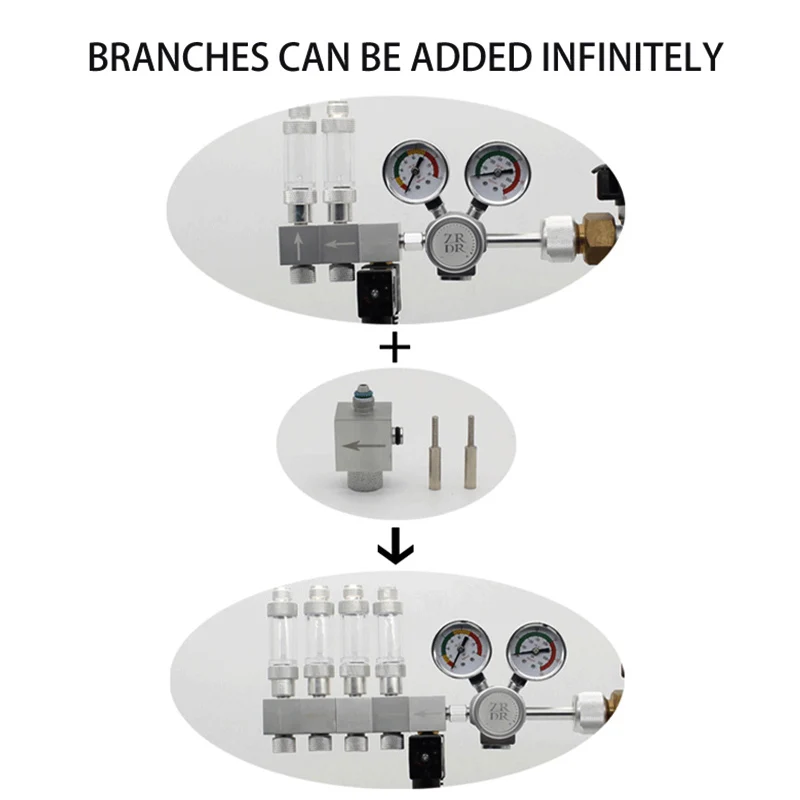Aquarium CO2 Regulator CO2 Pre - Co2 Regulator Dual Stage ulasan dan harga