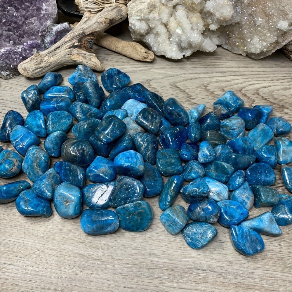 Natural Blue Apatite Crushed C - Planted Aquarium Making ulasan dan harga