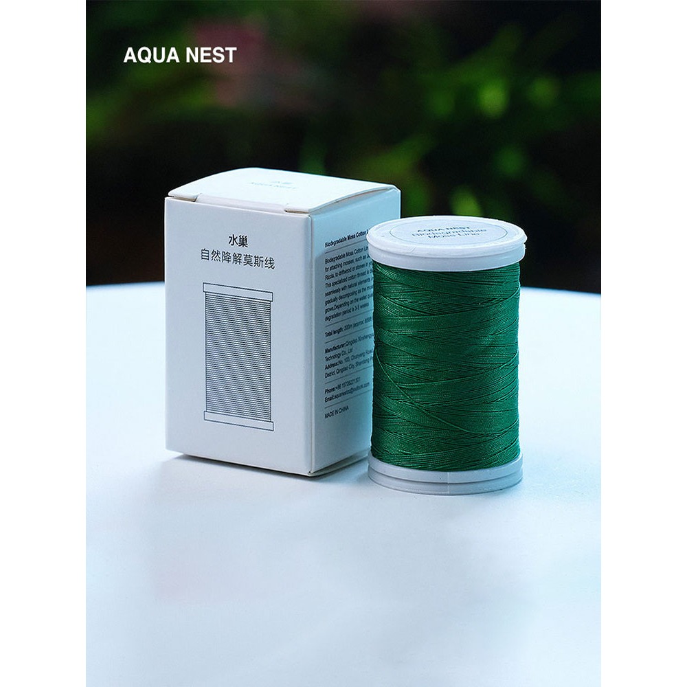 Biodegradable Moss Thread for  - Planted Aquarium Freshwater ulasan dan harga
