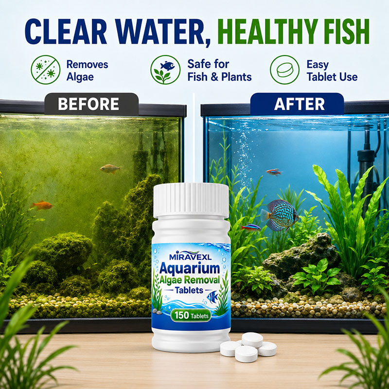 MIRAVEXL 150 Aquarium Algae Re - Aquarium Plant Nursery ulasan dan harga