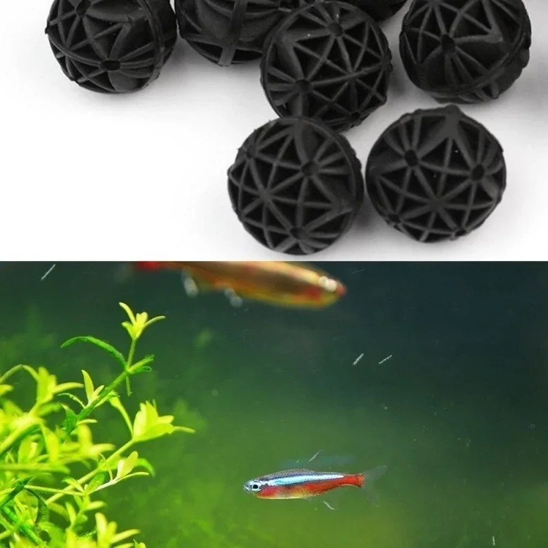 20Pcs 16mm Aquarium Bio Balls  - Planted Aquarium Freshwater ulasan dan harga