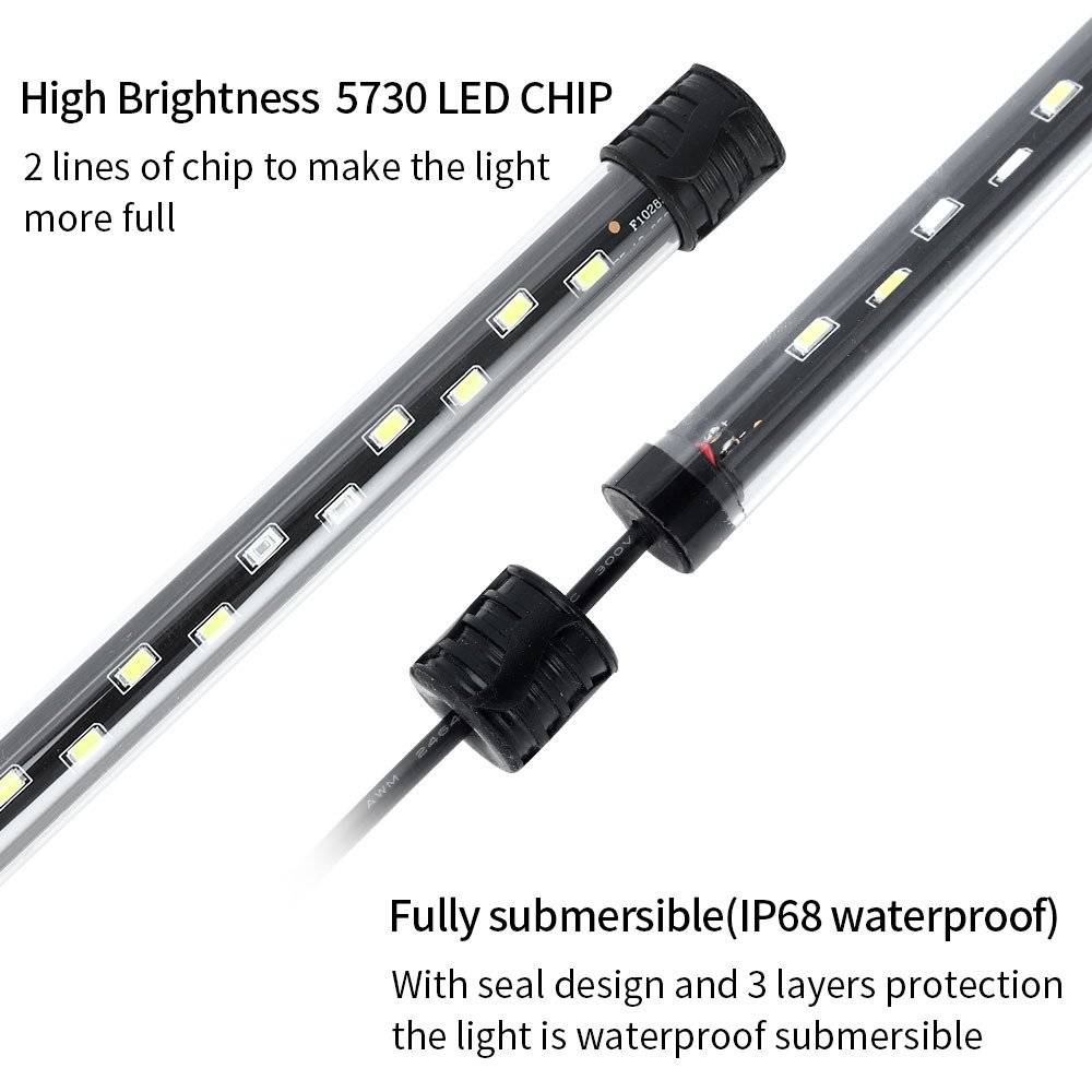 90-260V Aquarium Light LED Wat - Aquarium Plant Display ulasan dan harga