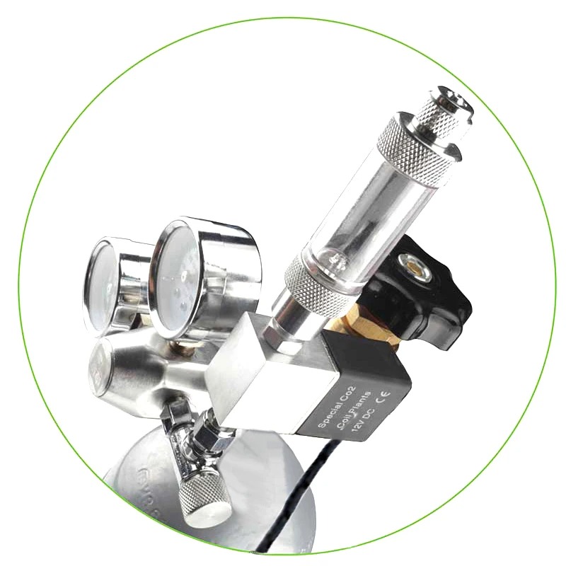 AC100-240V Aquarium CO2 Regula - Co2 Regulator Dual Stage ulasan dan harga