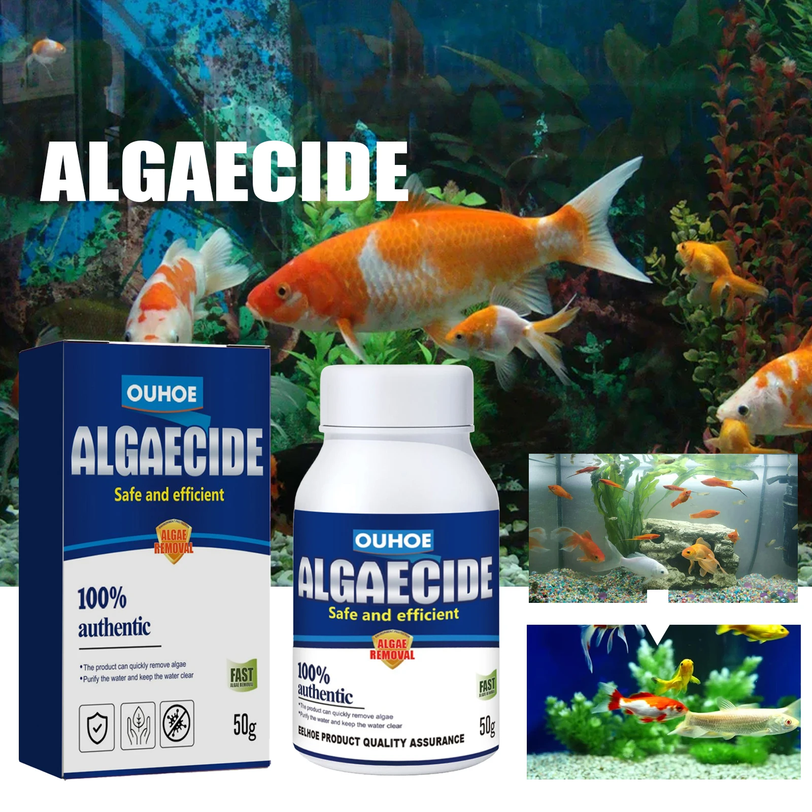Aquarium Algae Remover High Ef - Planted Aquarium Algae Control ulasan dan harga