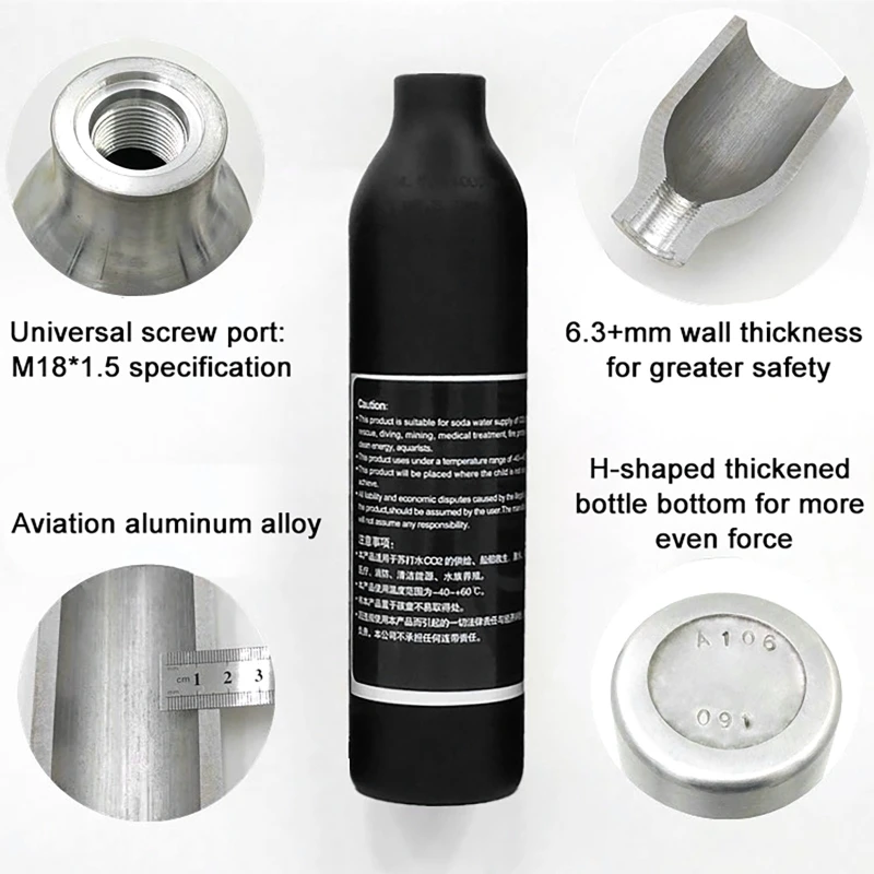 High Pressure Bottle Thread M1 - Aquarium Plant No Co2 ulasan dan harga