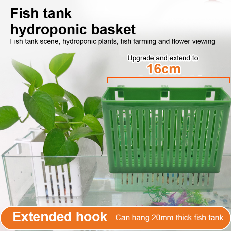 【F】Fish Tank Hanging Planter A - Aquarium Plant Nursery ulasan dan harga