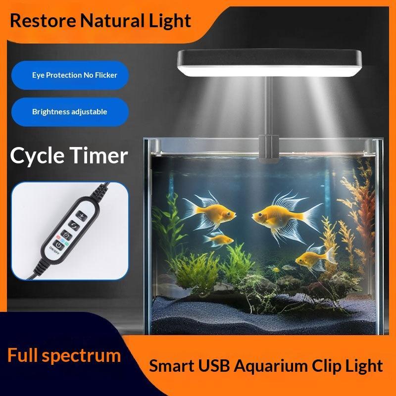 Full Spectrum LED Aquarium Lig - Aquarium Plant Light ulasan dan harga